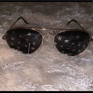Star print sunglasses